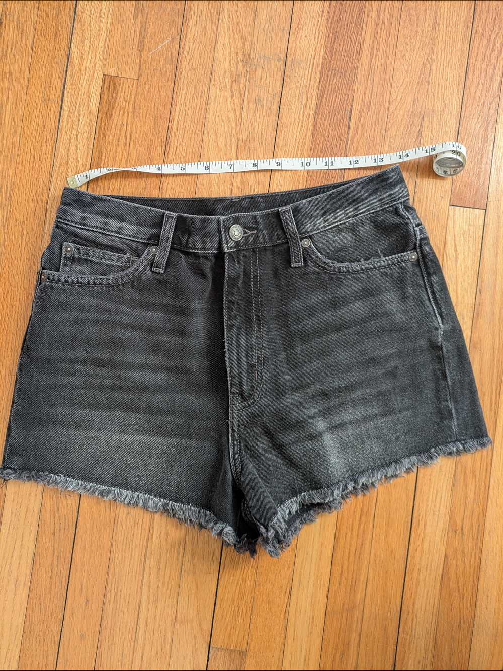 NWOT We The Free Black Denim Shorts